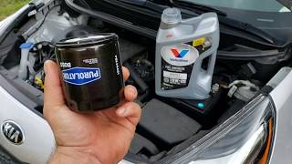 2012  2017 Kia Rio Oil Change DIY [upl. by Geri]