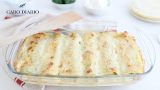 CRESPELLE AL FORNO RICOTTA E SPINACI ECCEZIONALI  RICETTA COMPLETA E INFALLIBILE [upl. by Sand]