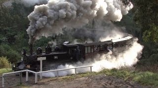 Steam Trains in the Hills  Puffing Billy Railway Australian Trains [upl. by Hearn]