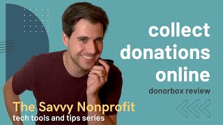 Donorbox Review  Collect Donations Online [upl. by Gamages]