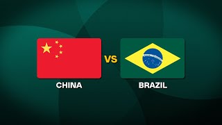 China vs Brazil  2025 World Baseball Classic Qualifiers [upl. by Oiramal159]