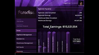 GTA V Online Nightclub Warehouse Profit Strategy [upl. by Nida]