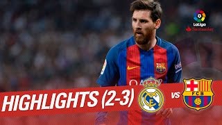 El Clásico  Resumen de Real Madrid vs FC Barcelona 23 [upl. by Llenod]