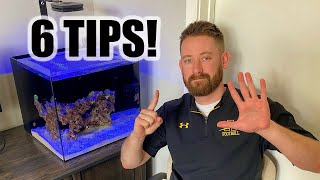 Tips for Beginner Reefers  Nano Saltwater Reef Tanks [upl. by Aihsrop834]