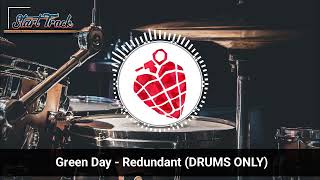 Green Day  Redundant DRUMS ONLY [upl. by Conners]