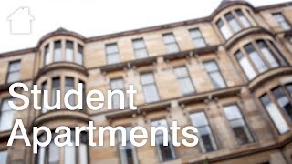 Student Apartments accommodation at the University of Glasgow [upl. by Pendleton477]