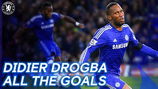 EVERY Didier Drogba Chelsea Goal  Best Goals Compilation  Chelsea FC [upl. by Rettig77]