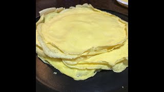 Ricetta crespelle o screppelle scrippelle fatte in casa [upl. by Tedda440]