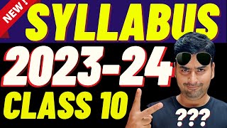 NEW SYLLABUS 202324 FOR CLASS 10 [upl. by Kidder]