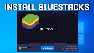 How to Download and Install Bluestacks 4 on Windows 10 [upl. by Irahk201]