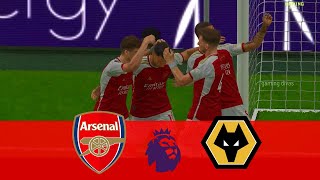 Arsenal vs Wolverhampton Highlights  Premier League 202425 [upl. by Nesrac]