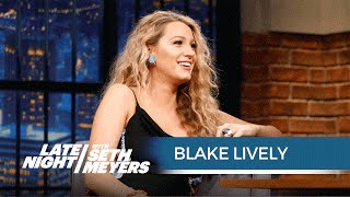 Blake Lively on Her Pregnancy [upl. by Arriaet494]