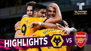 Wolverhampton vs Arsenal 31 Goals amp Highlights  Premier League  Telemundo Deportes [upl. by Annaitsirk]