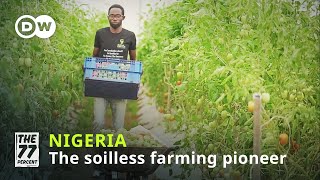 Nigerias Soilless Farming Pioneer [upl. by Goldi]