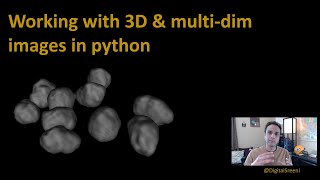 192  Working with 3D and multidimensional images in python [upl. by Letta]