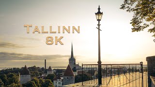 Tallinn  Real 8K [upl. by Claudetta]