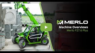 Merlo P276 Plus  Compact Telehandler [upl. by Aikemot419]