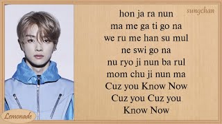 NCT U  Know Now Easy Lyrics [upl. by Publias]