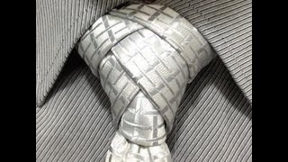 Como hacer nudo de corbata diferente How to make a different tie knot [upl. by Oremor302]