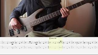 Eric Clapton  Cocaine  Bass Cover  PlayalongTab [upl. by Winnifred]