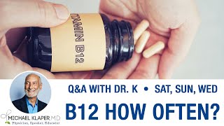 Vitamin B12  How Often amp The Dangers Of Taking Too Much [upl. by Essenaj856]