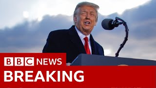 Trumps last speech as president  BBC News [upl. by Lewert]