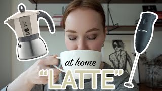 HOW TO MAKE A quotLATTEquot AT HOME moka pot  frother [upl. by Danielson]