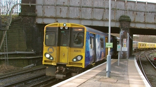 Half an Hour at 216  Birkenhead North Station 1022017  Class 507 508 terminus [upl. by Celka]