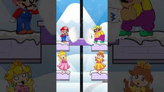 Survival Challenge for Team Mario and Team Wario [upl. by Skilken588]