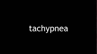 Tachypnea [upl. by Herold]