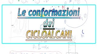 Le conformazioni dei cicloalcani [upl. by Wilkie]