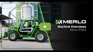 Merlo TF309  Powerful Compact Telehandler [upl. by Moitoso]