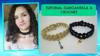 Tutorial Choker a crochet [upl. by Alian]