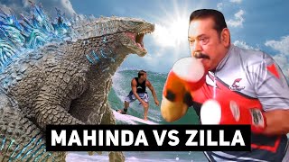 Mahinda Rajapaksha Attacked Godzilla BUT Parliment YTP [upl. by Aliemaj]