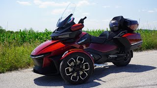 CanAm Spyder RT Limited Motorcycle Review An Experience Built for Two [upl. by Kreegar975]