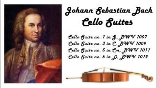 Johann Sebastian Bach  Cello suites in 432 Hz great for reading or studying [upl. by Neeluqcaj]