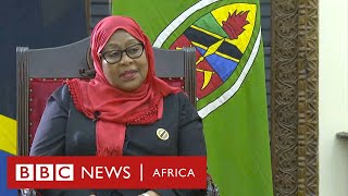 Tanzania President Samia Some dont believe that women can lead  BBC Africa [upl. by Belsky]