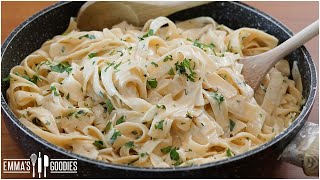 Easy Fettuccine Alfredo Recipe [upl. by Langill]