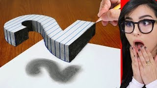 How To Draw 3D ART illusion On Paper [upl. by Neevan338]