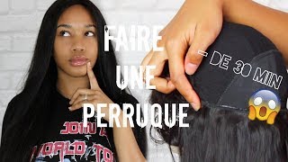 COMMENT FAIRE UNE PERRUQUE  LA MEILLEURE TECHNIQUE  feat CELIE HAIR [upl. by Attenod25]